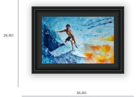 Surfer dans la vague