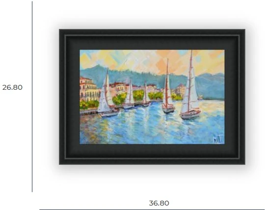 Voiliers en Méditerranée, vers Cannes