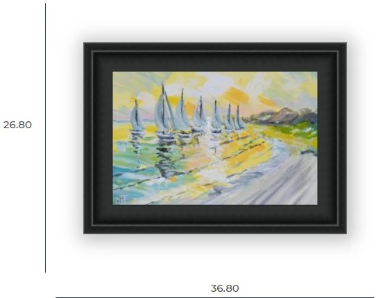 Couleurs étranges sur la mer