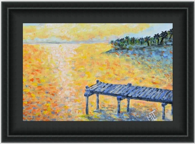 Ponton sous les tropiques