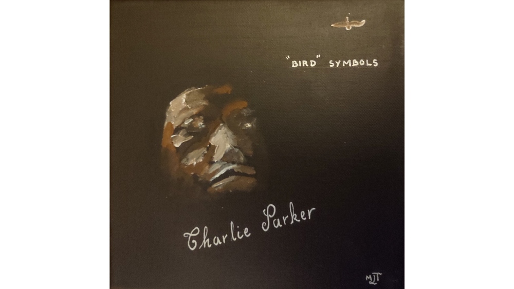 Charlie Parker Bird Symbols (acrylique)